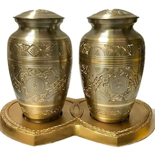 Brass Cremation Urn - Color: Different Available