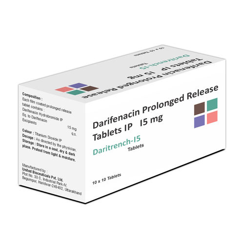 Darifenacin 15mg ER TABLETS