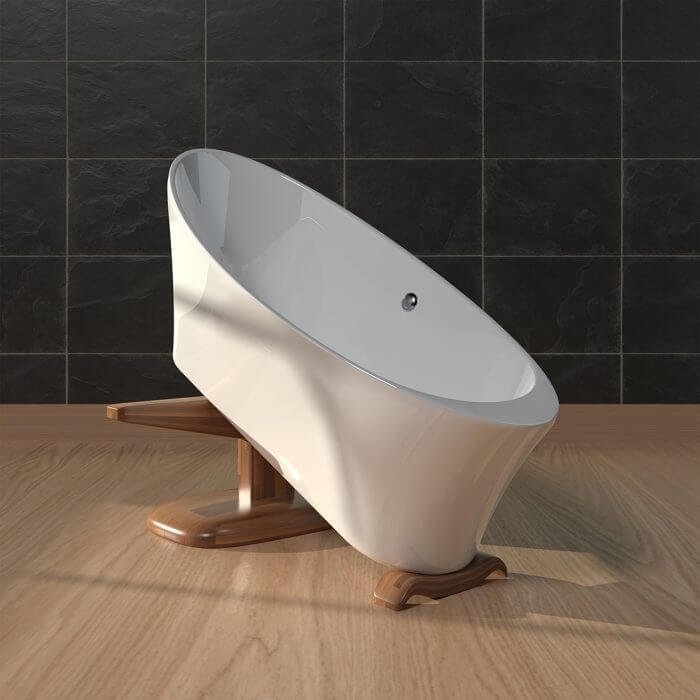 Magnolia White Bathtub