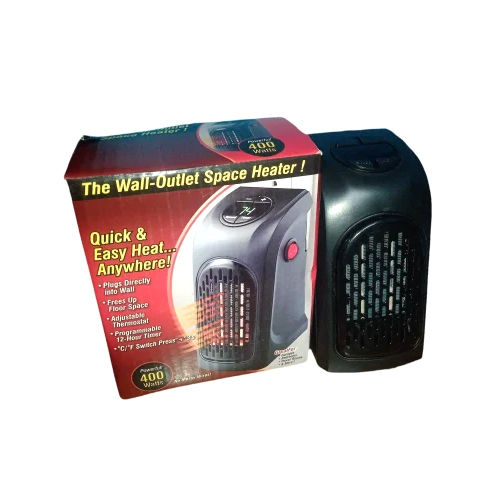 Black Electric Portable  Room Heater