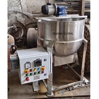 Soap Double Jacketed Vessel - Stainless Steel, Different Sizes Available | 100 Capacity, Automatic Grade, 1 Year Warranty
