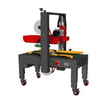 Automatic Carton Sealer - Heavy-duty Steel Design, Adjustable Sealing Height And Speed