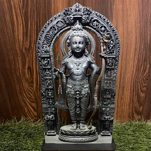 Black Marble Ram Darbar Statue