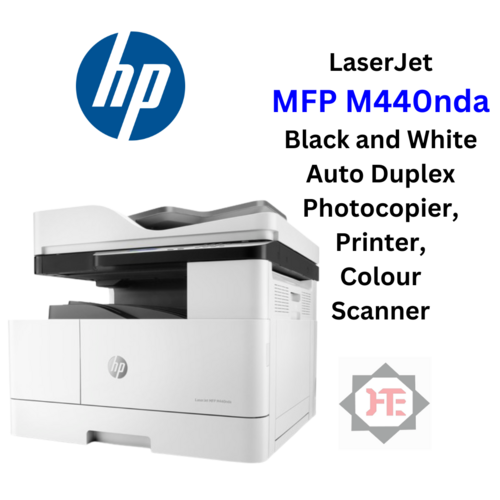 HP LaserJet MFP M440nda Black and White Auto Duplex Photocopier, Printer, Colour Scanner