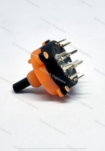 18 Mm 4 Step  ( Half Rotary ) - Color: Orange