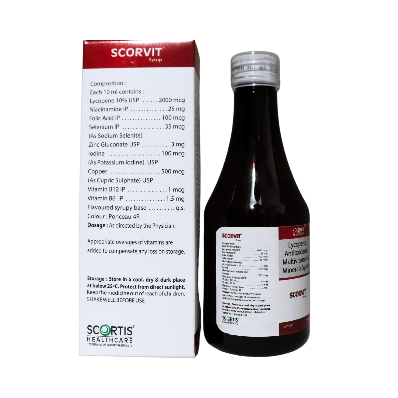 200ml Lycopene With Multivitamin And Multimineral Syrup