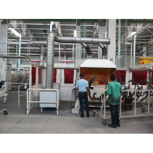 मैनुअल वेल्डिंग बूथ और एसपीएमएस के लिए फ्यूम एक्सट्रैक्शन सॉल्यूशन