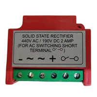Solid State Rectifier - 2 Ampere, 440 Volt Output At 50 Hertz | Automatic Operation, Durable Design, Warranty Included