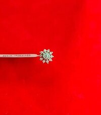 925 Sterling Silver Nose Pin - 0.7 Mm Size, South Screw Design For Women - Perfect For Anniversary, Gifts, Parties, And Weddings