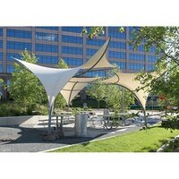 PVC Modular Sunshed Tensile Structure
