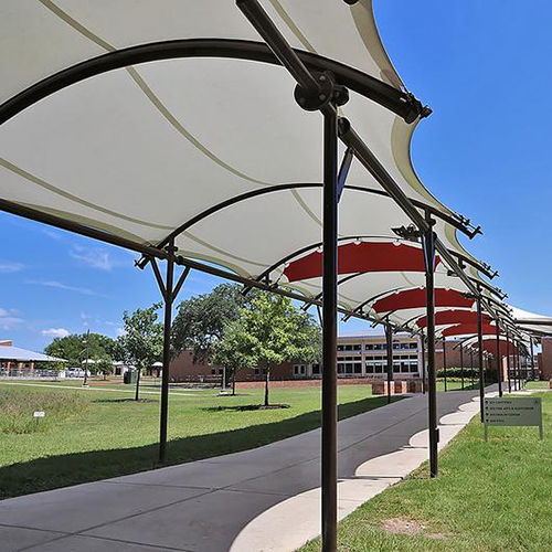 Industrial PVC Walkway Covering Structure