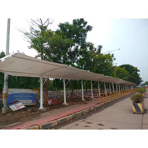 Walkway Covering Tensile Structure