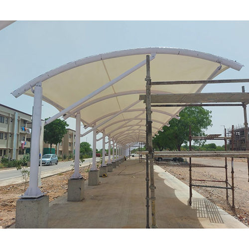 Tensile Fabric Car Parking Structure