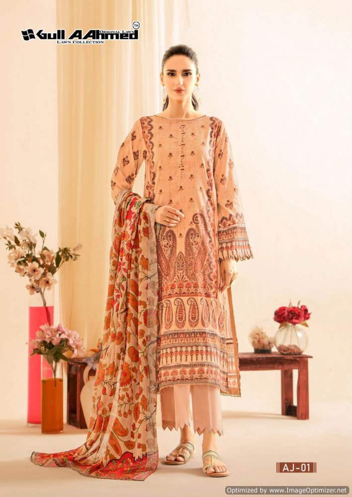 Gull Ahmed Asim Jofa  Dress Material