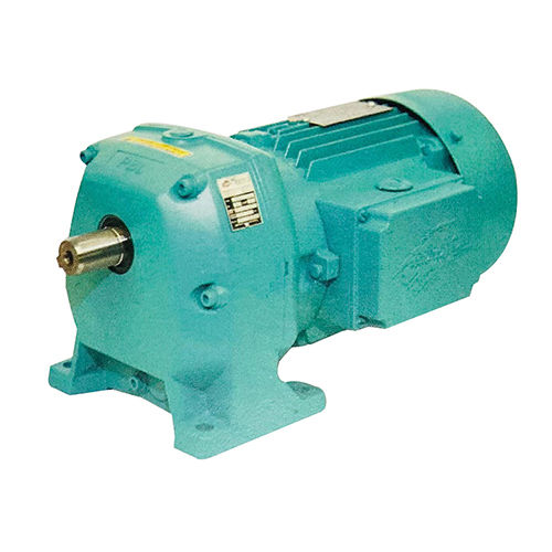 Helical Geared Motor - Color: Green