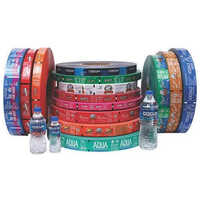 Red Printed Shrink Labels Roll For Auto Applicator