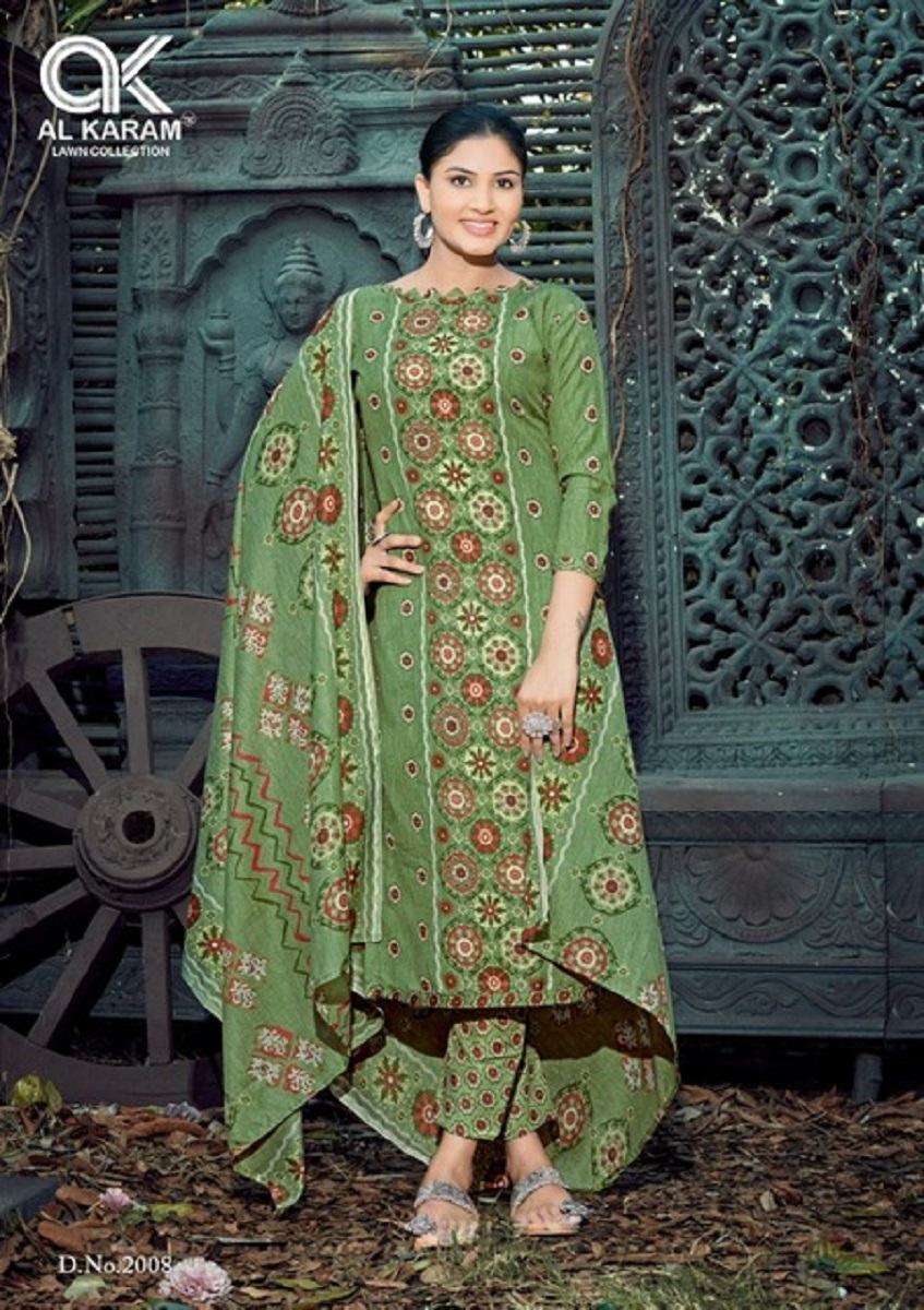 Al Karam Charizma Vol-2 -Dress Material