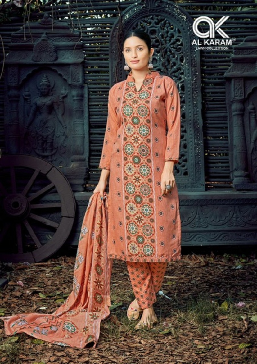 Al Karam Charizma Vol-2 -Dress Material