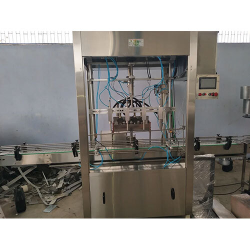 Automatic Servo Based Paint Filling Machine - Application: Chemical