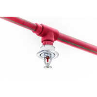 Fire Safety Sprinkler System - Color: Red