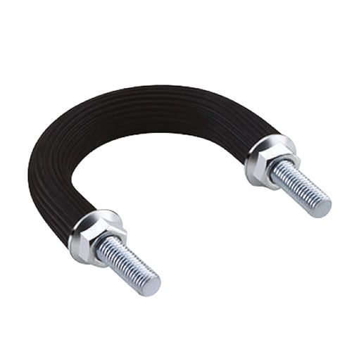 Metal 1 1-4 Inch U Clamp With Epdm Rubber And Washer Nut