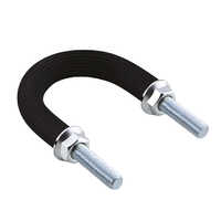 1 1-2 Inch U Clamp With EPDM Rubber And Washer Nut