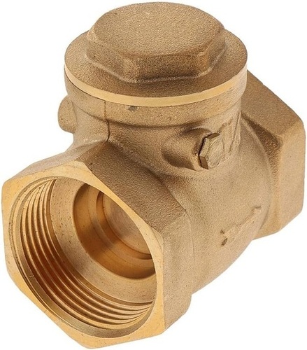 Brass swing check valve 1 inch threaded end for Industry