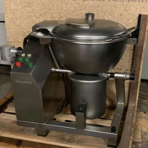 Used Stephan Bowl Cutter With Sides Attachments - Capacity: 1 T/Hr