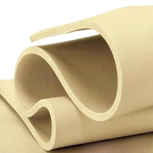 Off White Silicone Rubber Sheet