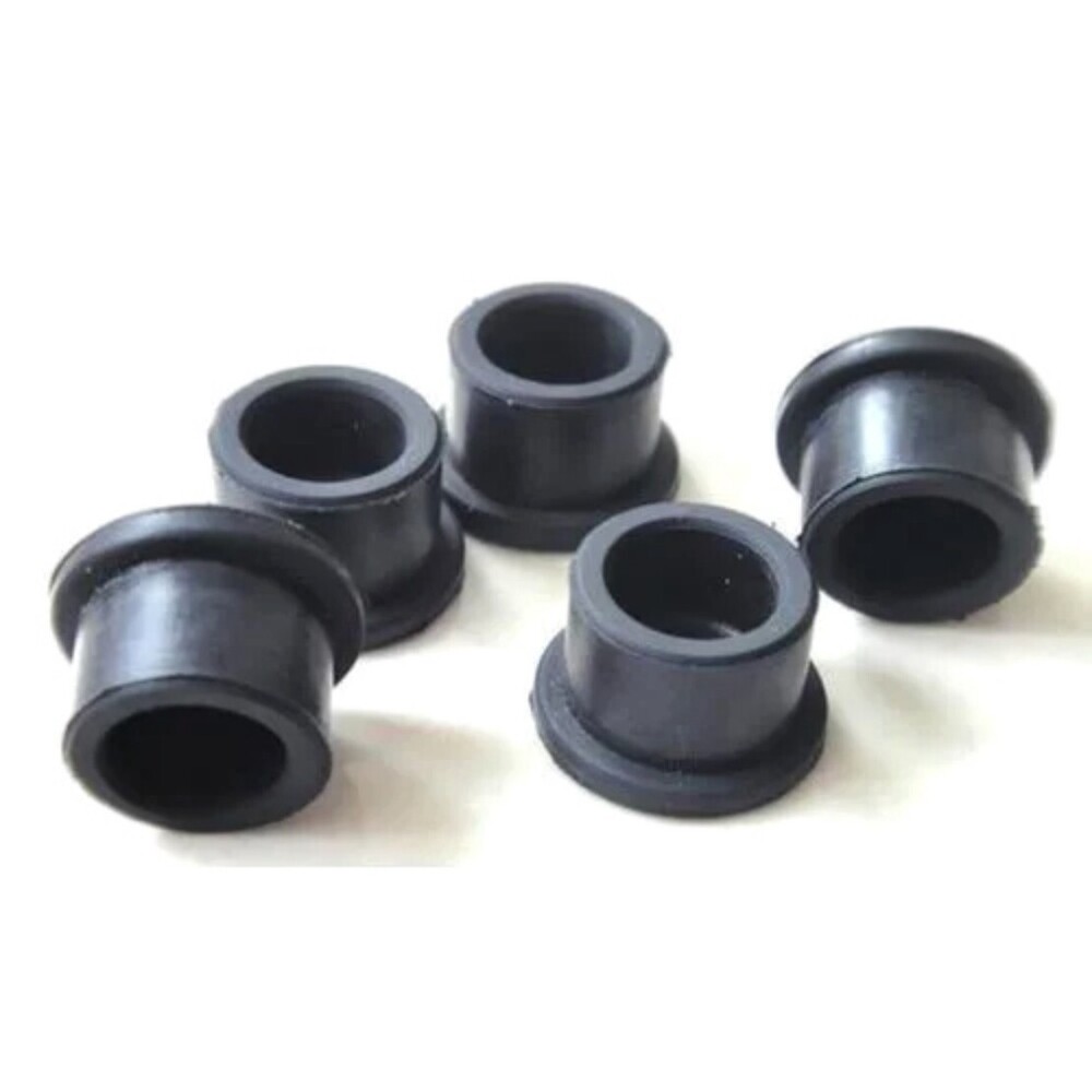 Silicone Rubber Caps - Color: Black
