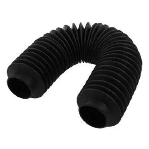 Black Corrugated Rubber Bellow