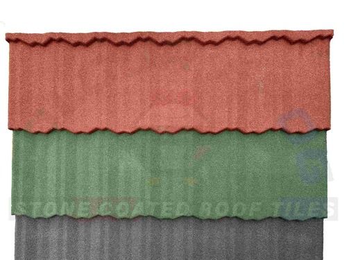 Iron Crystal Stone Coated Roof Tiles