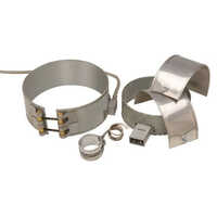 Band Heating Element - Stainless Steel, 220v Power, Mica Insulation Material | 1-year Warranty, Durable Band Shape Design
