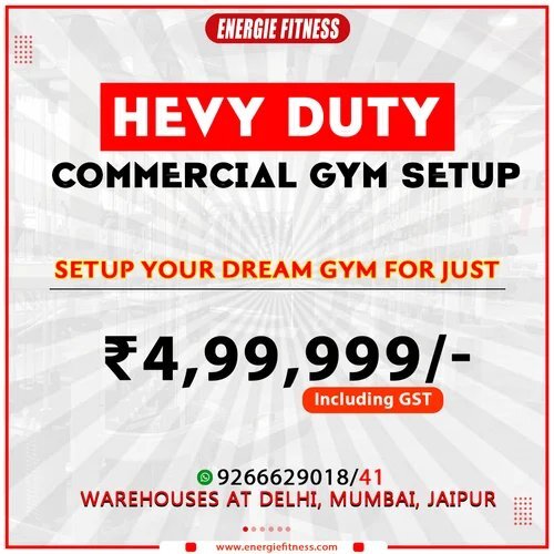 Commercial Gym Setup at just 499999