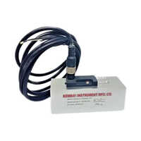 Oil Flow Switch - Aluminium / Ss.304, 1/2" Bsp, Max Pressure 50 Bar, Adjustable Cut-off Range 1-15 Lpm, Color Black/white, Supply 24 V Dc