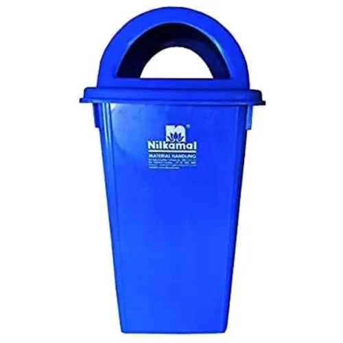 Blue Nilkamal Plastic Dustbin