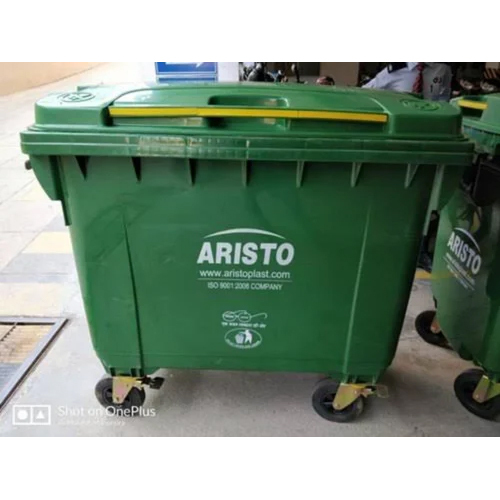 Plastic Aristo 4 Wheeled Garbage Bin