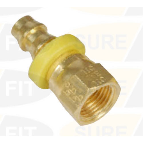 304 Dual 45 - 37 Female Swivel SAE - JIC