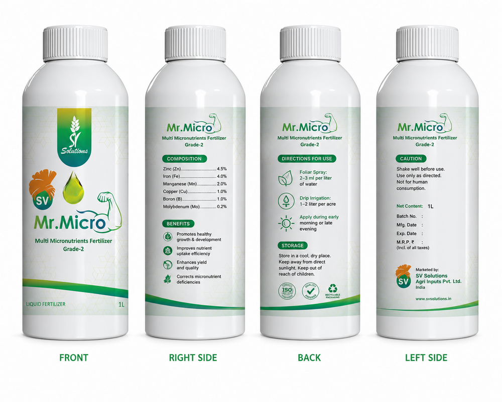 Micro Grade-2 Multi Micronutrients Fertilizer - Application: Agriculture