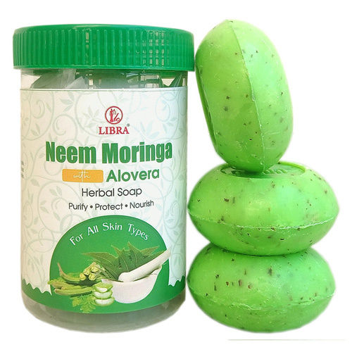 Neem Moringa With Alovera Soap