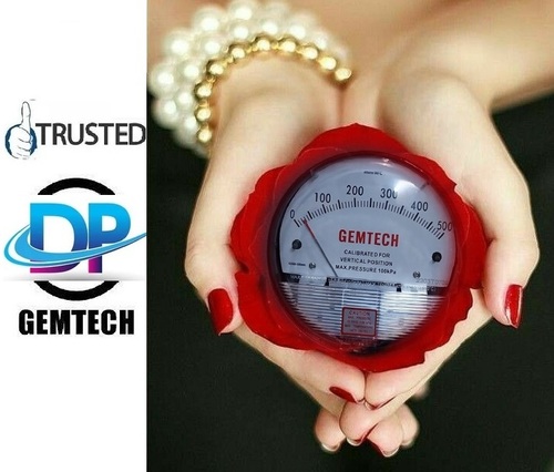 GEMTECH Differential Pressure Gauge By Bagalkote Mahalingapur