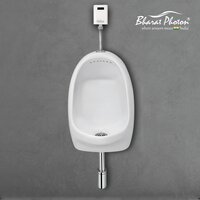 Urinal Flusher With Ceramic Urinal Pot Combo Fb Bharat Photon - Color: White