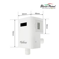 Urinal Flusher With Ceramic Urinal Pot COMBO FB Bharat Photon