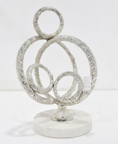 Metal Decorative Items With Silver Plated