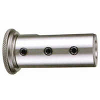Turret Sleeve For Cnc Turning - Alloy Steel, Silver Color | Industrial Usage For Precision Machining