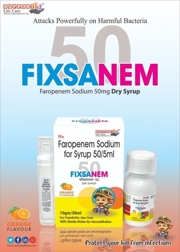 Dry Syp Faropenem Sodium 50mg