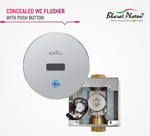 Wc Flusher With Push Button Bp-W992 Bharat Photon - Handle Type: Automatic