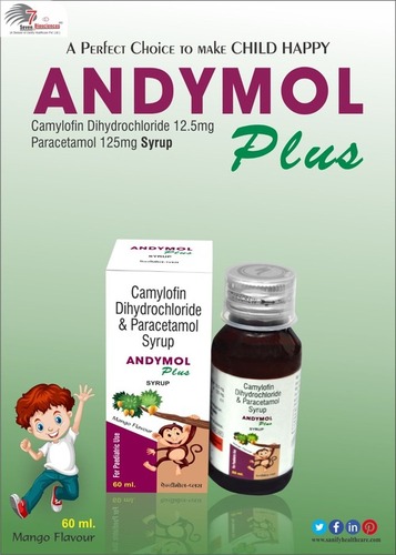 Liquid Camylofin Dihydrochloride12.50mg + Paracetamol 125 mg