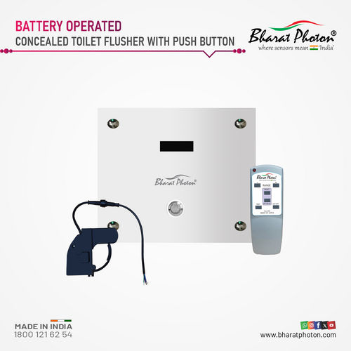 Automatic Toilet Flusher with Push Button Flush BP-W4472 Bharat Photon