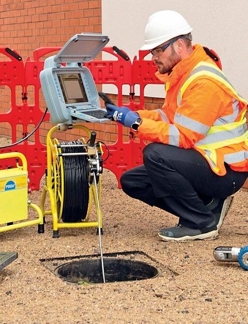 550c Pearpoint Flexitrax Drainage And Water Inspection Robotic Camera
